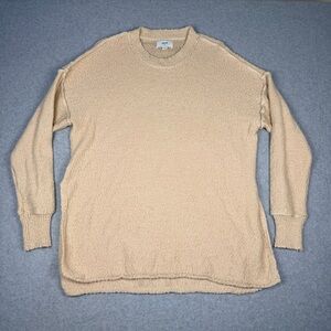 Aerie Women's Cream Crewneck Sweater